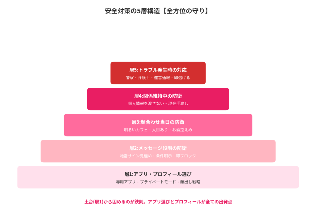 パパ活の安全対策