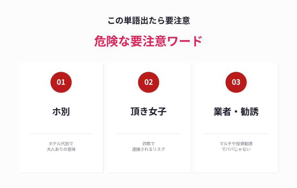 危険・トラブル関連の用語(5語)